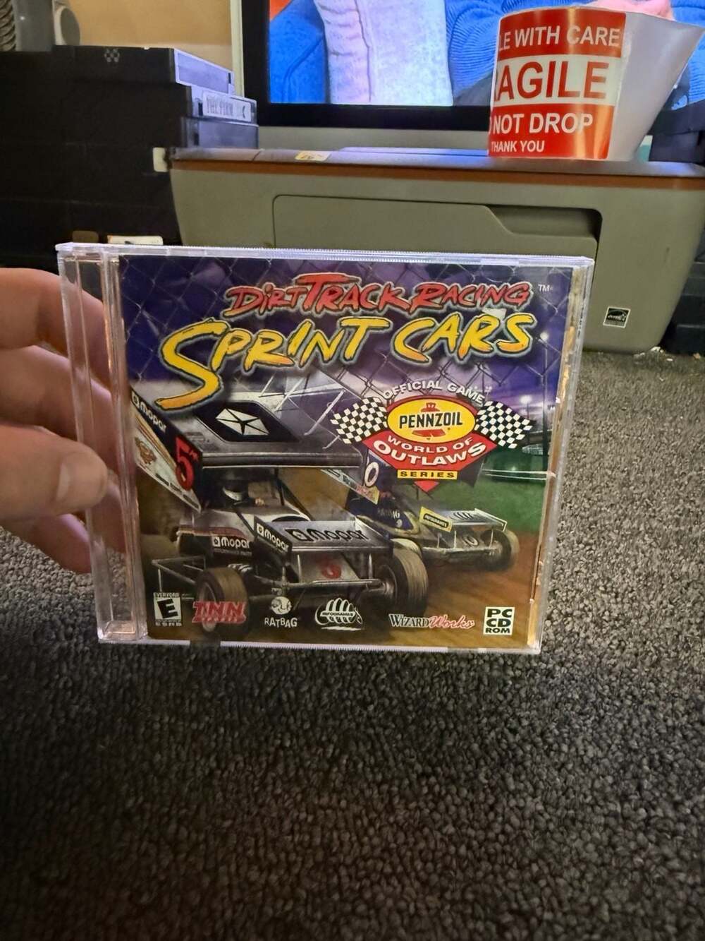 Dirt Track Racing: Sprint Cars PC CD-ROM Game (2000)